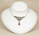 Beautiful Art Deco Silver & Marcasite Necklet