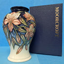 A Moorcroft Vase (6.25inch) Peruvian Lily Design by Sian Leeper