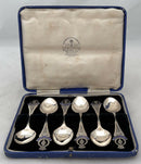 HMS Renown, Six Silver Teaspoons Commemorating Her 1923-1926 Refit. Birmingham 1926, 2.2 troy ounces.