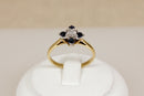 Vintage18ct Gold Sapphire & Diamond Ring