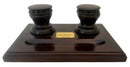 HMS Britannia, Royal Navy Training Ship Dartmouth 1869 - 1905, Teak Inkstand.