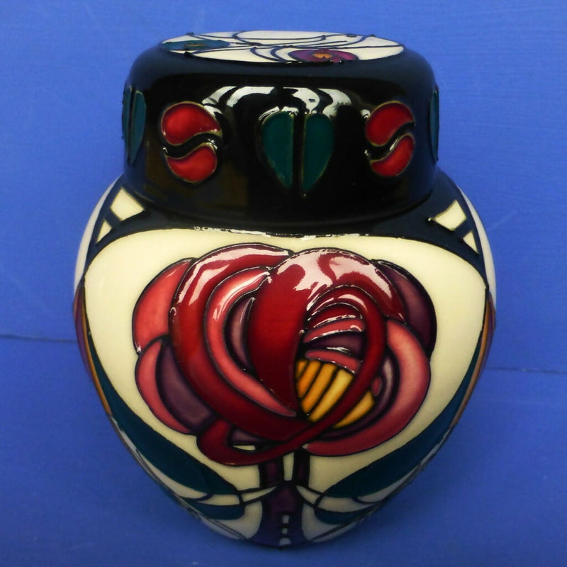 Moorcroft Ginger Jar - Melody By Sian Leeper