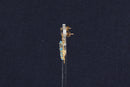 Charming 9ct Gold & Blue Topaz Drop Earrings
