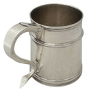 Queen Anne Style Silver Mug. London 1974 William Comyns & Sons Ltd. 18.9 troy ounces.