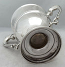 Victorian Silver Cup & Cover. London 1900 Edward Barnard & Sons Ltd. 33.4 troy ounces.