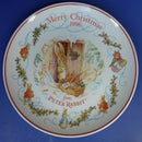 Wedgwood Beatrix Potter Peter Rabbit Merry Christmas Plate - 1996