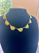 Modern Mid Century 1953-54 Scandinavian Albert Scharning Evergreen Enamel Shell Necklace