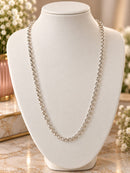 Sterling Silver Belcher Chain Necklace – 17 Inches