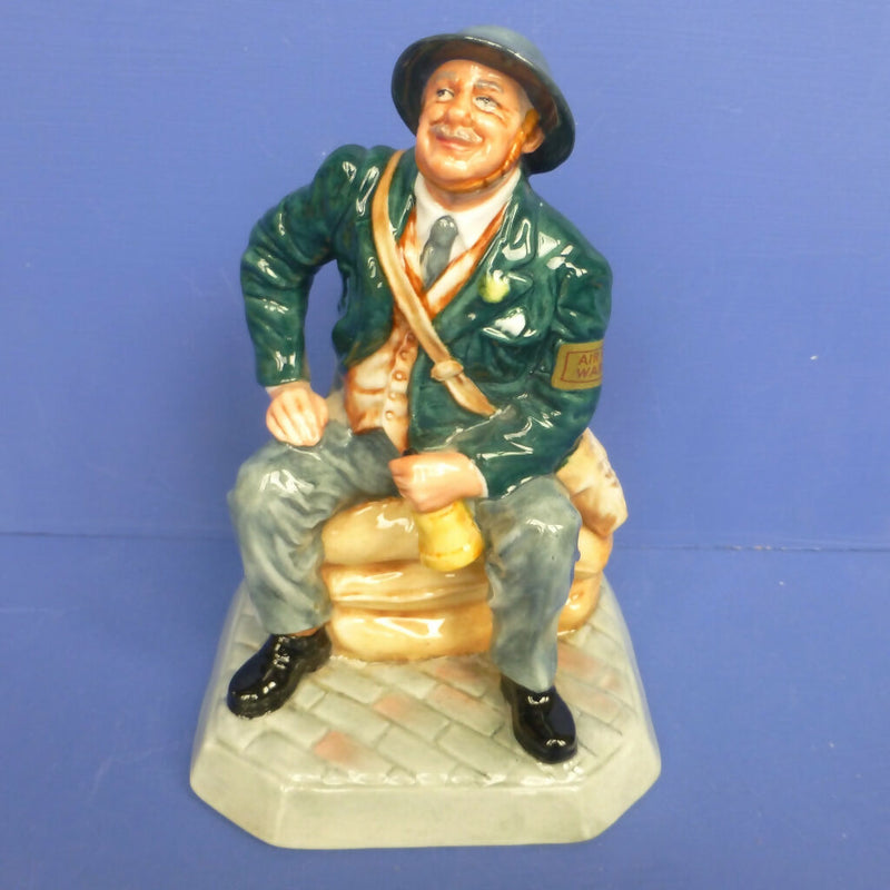 Royal Doulton Limited Edition Figurine - Air Raid Protection Warden HN4555