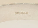 Vintage Solid Sterling Silver Floral Hinged Bangle – Birmingham 1961