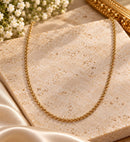 Butler & Wilson Gold-Tone Chain Necklace – 31 Inches