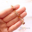 1950's 9ct Citrine Bracelet