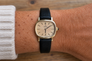 Vintage Omega Ladies 9ct Gold Watch, 1975, Cal. 625, Ref. 511.5548, Original Box