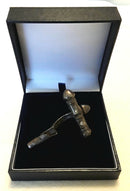 A Roman Military Solid Silver, Crossbow Style Cloak Brooch.