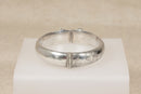 Classic Vintage Sterling Silver Hinged Bangle – Birmingham 1966