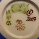 Moorcroft Limited Edition Vase Holly Christmas By Sandra Dance