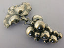 Vintage Georg Jensen Sterling Silver Moonlight Grapes Brooch Design No 217B