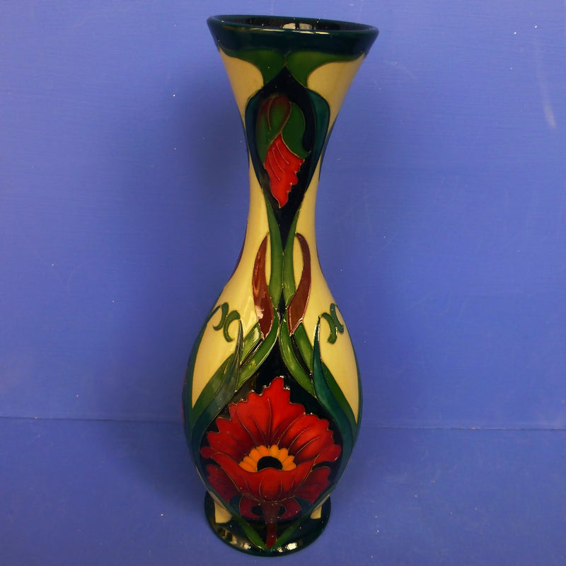 Moorcroft Vase - Burslem Poppy By Rachel Bishop