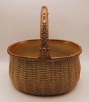 Briddon of Brampton Salt Glaze Stoneware Basket c1850