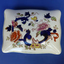 Masons Ironstone Blue Mandalay Playing Card Trinket Box