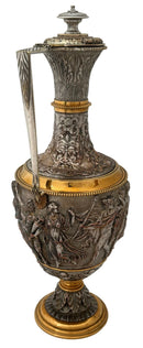 Victorian Neoclassical Electrotype Jug, circa 1870.
