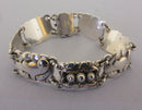 Vintage Georg Jensen Sterling Silver Dove Bracelet 1961 Original Box Number 24