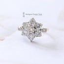 18ct Diamond Cluster Ring 1.20cts