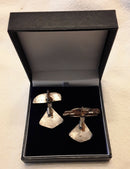 A Pair Of Dark Ages Period, Solid Silver Ladies Brooches.