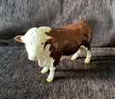Beswick Bull Beswick Hereford Polled Bull figure Beswick Hereford figurine Beswick Cattle Model number 2549A
