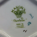 Masons Ironstone - Chartreuse Pot Pourri Vase