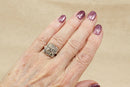 Silver & Marcasite Art Deco Ring