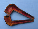 Antique Silver Mounted Meershaum Smoking Pipe/Amber Mouthpiece/Birmingham 1893/Cased