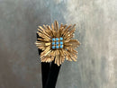 Vintage Grosse 1958 (Dior Designer) Sunburst Brooch