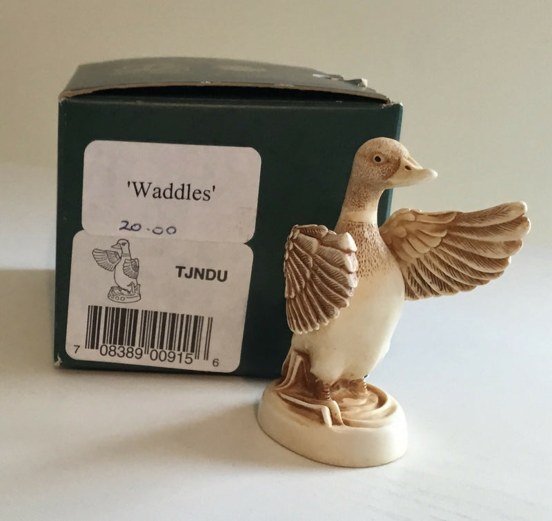 Harmony Kingdom Waddles (Duck). Boxed.