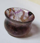 Vintage Miniature Bluejohn Bowl/Unusual Design/Blue John