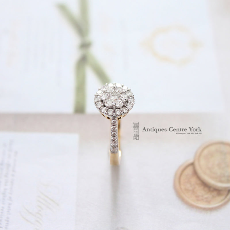 18ct Diamond Cluster 1.00ct by Cavill