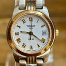 Vintage Tissot PR 50 Ladies J326/426 Two-Tone Quartz Sapphire 25mm