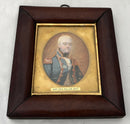 Vice-Admiral Sir Edward Buller, 1st Baronet, Portrait Miniature. After Michael Keeling & Henry Cook.