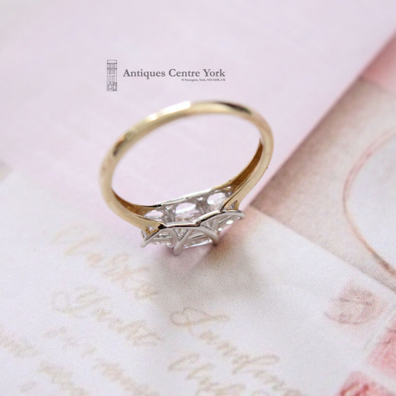 18ct Princess Cut Diamond 1.50cts Three Stone Ring