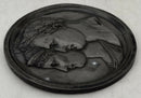 Napoleon Bonaparte & Marie Louise, Duchess of Parma, Portrait Profile Plaque. After Andrieu.