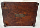 HMS Foudroyant, 1897 Wreck Salvaged Oak and Copper Inkstand.