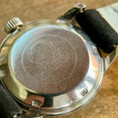 Omega Genève Automatic Ladies Watch | Aubergine Sunburst Dial | Cal. 584 | 1973 Vintage Swiss Watch