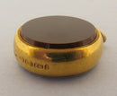 18ct gold compass
