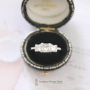 Platinum Princess Cut Diamond 1.45cts Three Stone Ring