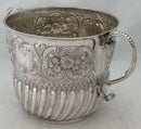 William III Britannia Silver Porringer. London 1697, Seth Lofthouse. 13 troy ounces.