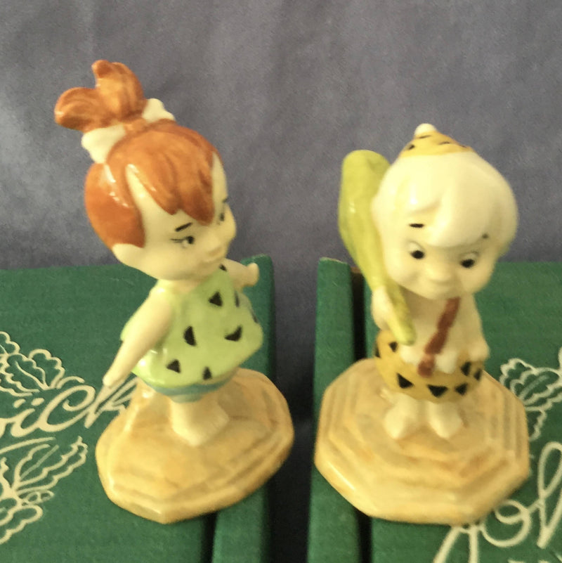 Beswick The Flintstones figurines Beswick Peebles and Beswick Bamm Bamm figurine