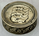 The 1814 Treaty of Paris Peace Allied Leaders Snuff Box. After Kempson & Turnpenny.