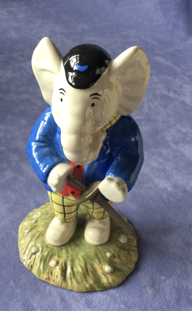 Royal Doulton - Rupert The Bear figurine Royal Doulton Pretending To Be A Outlaw figure