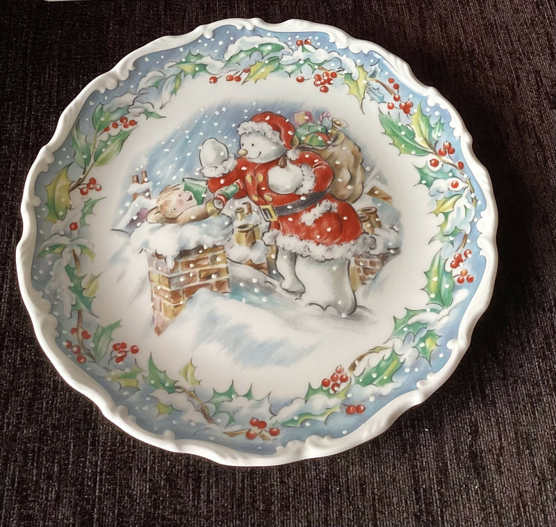 ロイヤルドルトン　スノーマンのモビール　中古 Royal Doulton the Snowman - Etsy UK ロイヤルドルトン スノーマンの