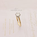 18ct Diamond Solitaire Ring 1.11cts